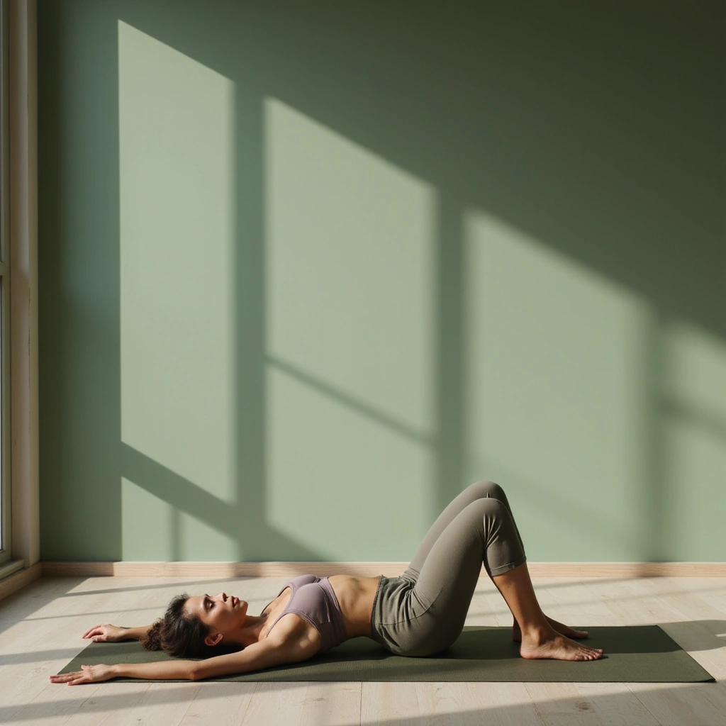 Postura de yoga Balasana para alívio da dor de costas