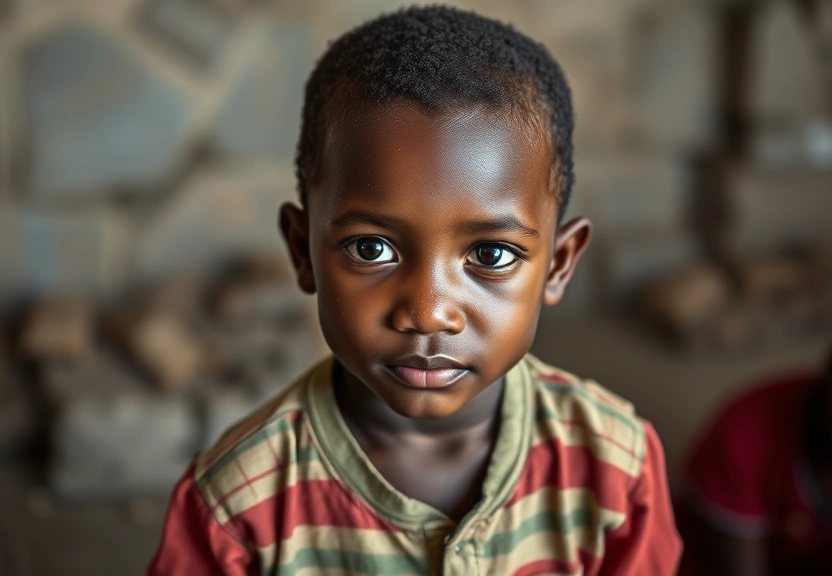 Representação visual de El desgarrador sufrimiento de niños esclavos sexuales en minas ilegales de Sudáfrica