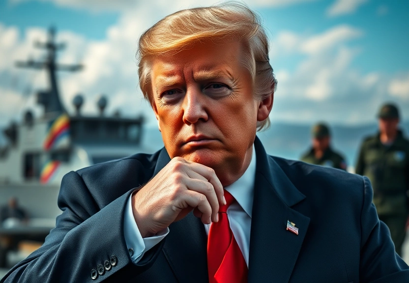 Representação visual de Trump asegura que grabaciones prueban vínculo narcotraficante en ataque a lancha venezolana