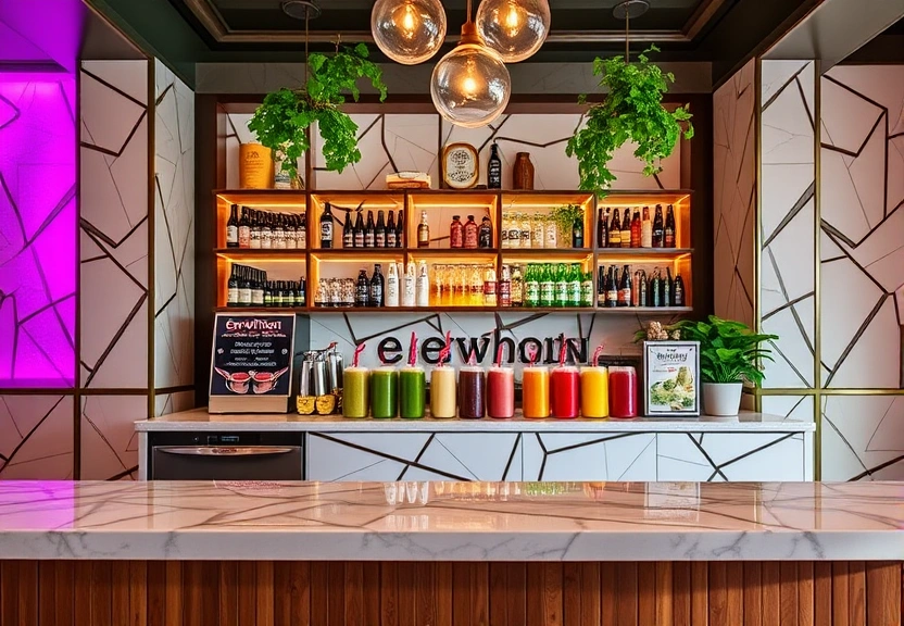 Representação visual de Erewhon Launches Exciting Smoothie Bar in New York's Kith Private Club