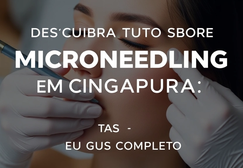 Representação visual de Descubra Tudo Sobre Microneedling em Cingapura: Seu Guia Completo