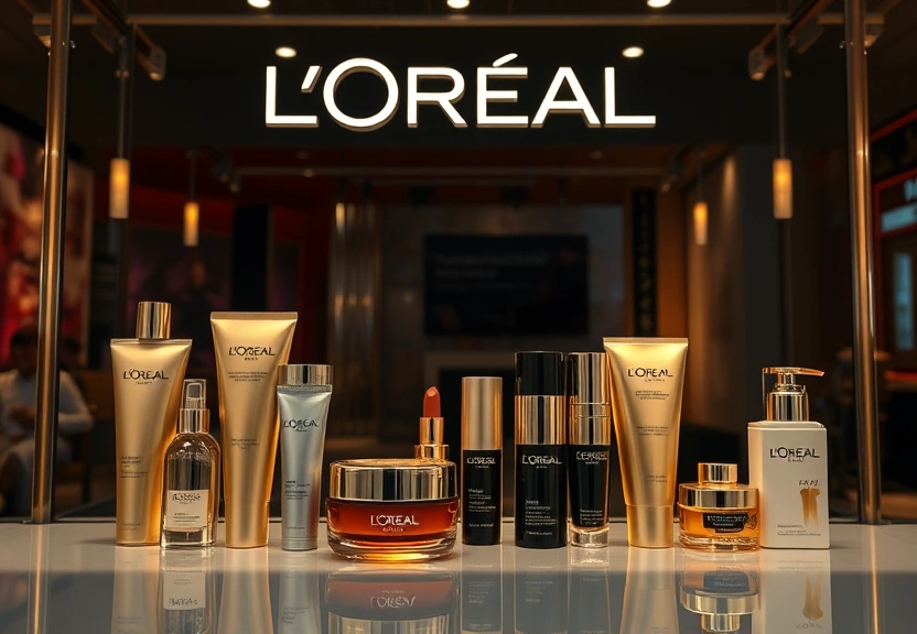 Representação visual de El negocio de L’Oréal en China se recupera gracias a la mejora en la demanda de lujo, pero las ventas del grupo no cumplen las expectativas.