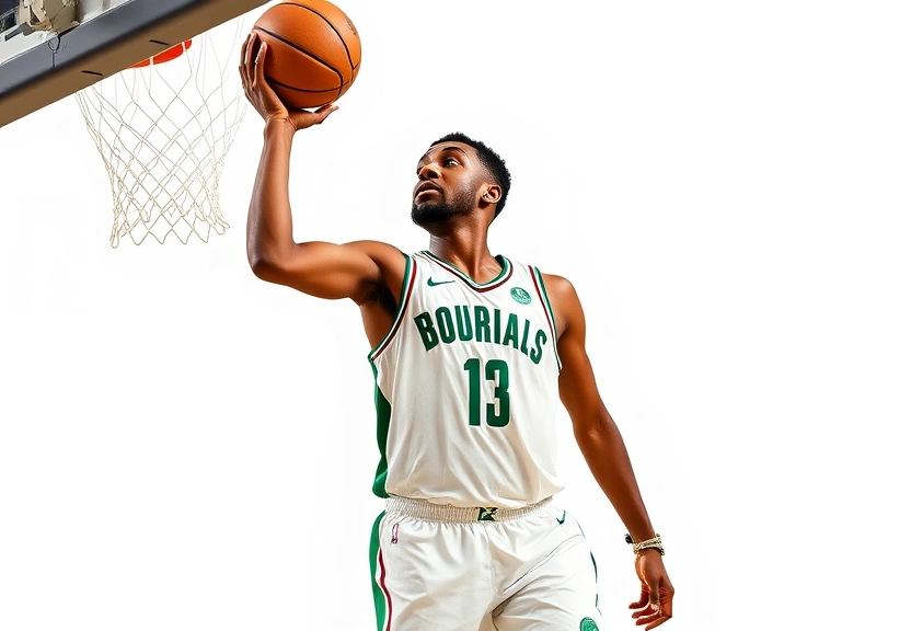 Representação visual de Estos cinco blockbusters de Giannis sacudirían la carrera por el título de la NBA.